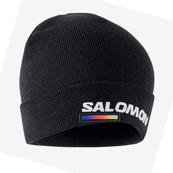 Salomon OUTLIFE LOGO Erkek Şapkalar Siyah | TR 2988CTV